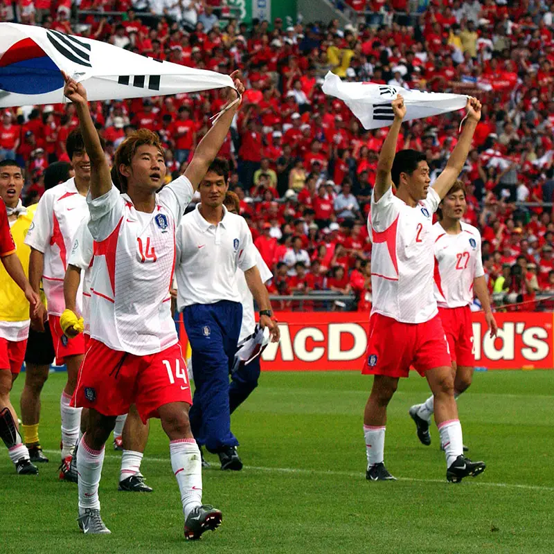 سوالات تیم ملی کره جنوبی در جام جهانی 2002